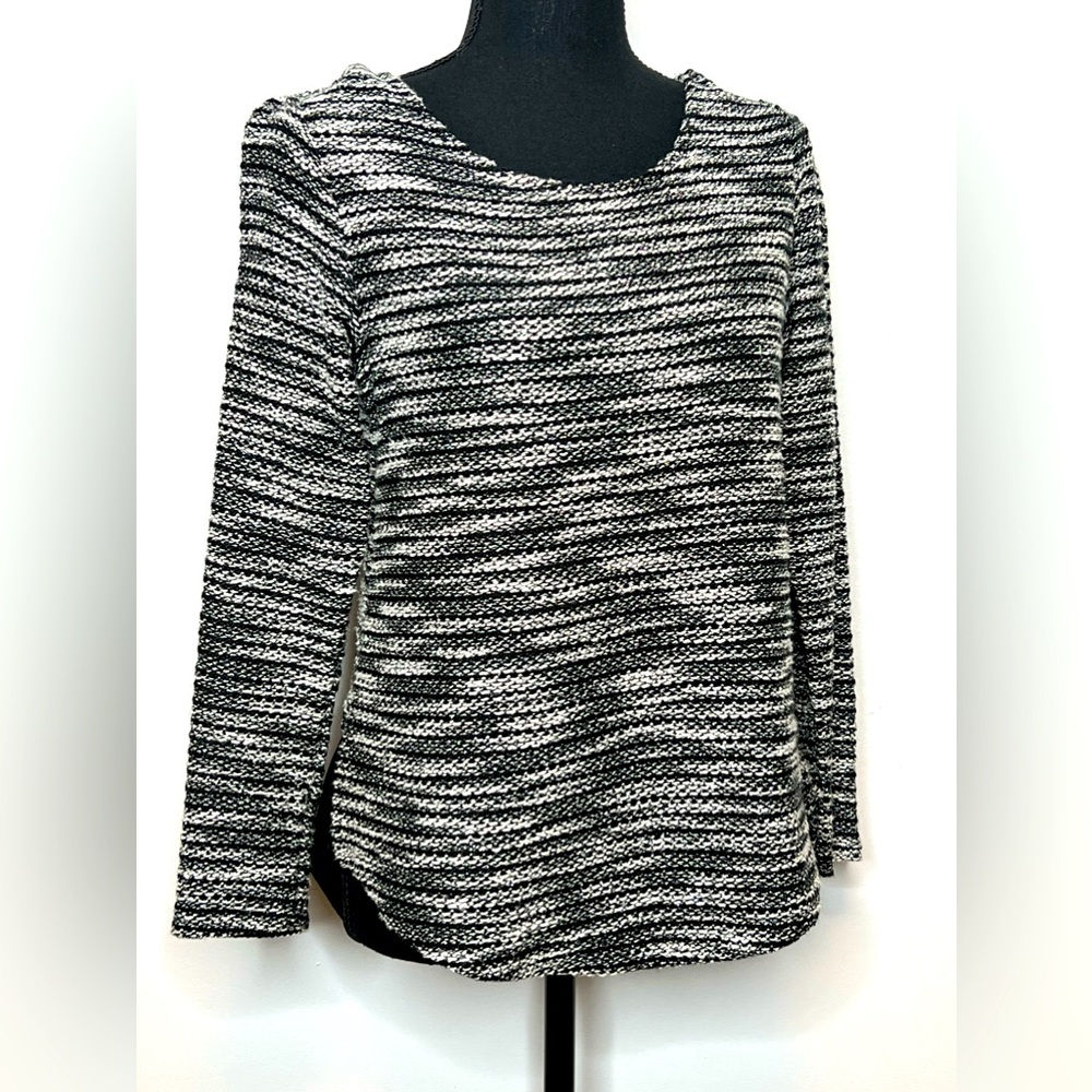 Design Lab Lord & Taylor Tweed Sweater